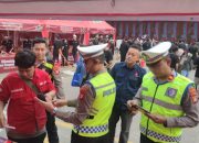 Polisi Periksa Kesehatan Driver dan Pemudik, Hasilnya Layak Jalan