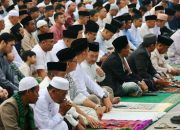 Najib Hamas Sholat Ied di Kramatwatu, Ajak Lanjutkan Kebaikan Selama Ramadhan