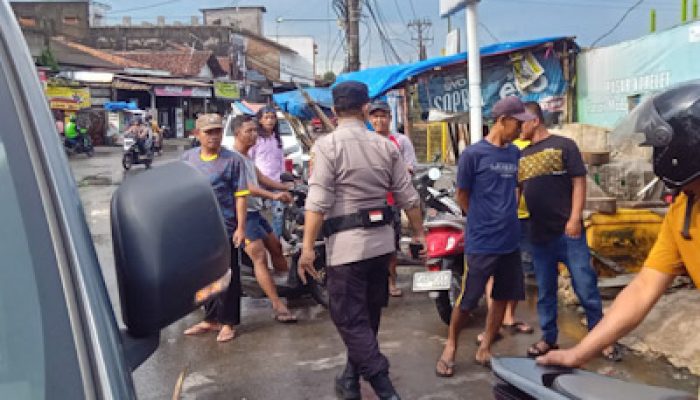 Polsek Panongan Tangani Laka Tunggal