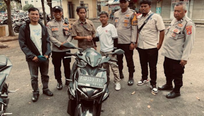Polsek Panongan Mediasi Penarikan Kendaraan oleh Debt Collector