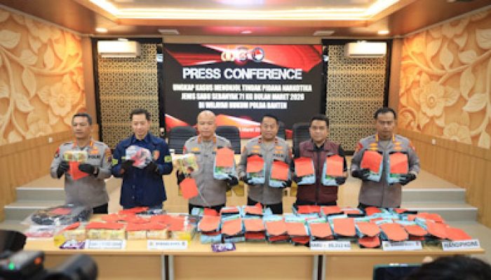 Kasus Besar Sabu Diungkap Ditresnarkoba Polda Banten