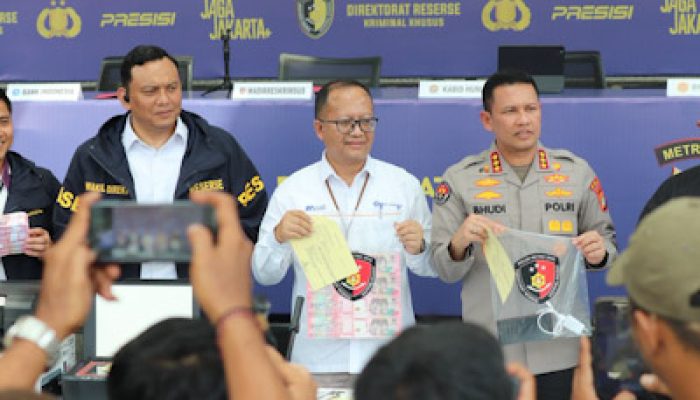 Polda Metro Jaya Ungkap Uang Palsu di Bogor, Sita 12.191 Lembar