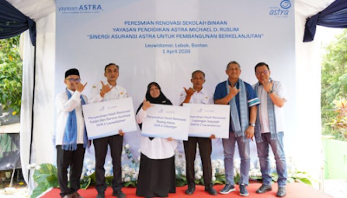 Astra Bangun Lingkungan Belajar, Tumbuhkan Harapan Siswa di Lebak