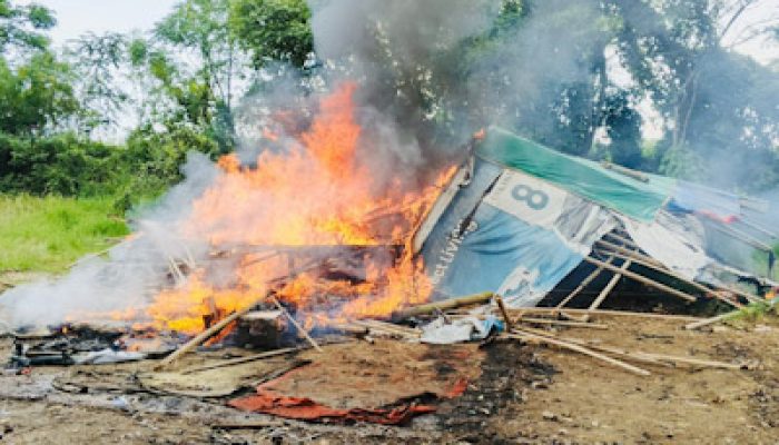 Kapolsek Pasar Kemis: Arena Sabung Ayam Dibongkar dan Dimusnahkan