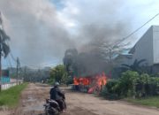 Warung Nasi di Kawasan Industri Terbakar Kerugian Puluhan Juta