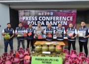 Polda Banten Bongkar Praktek Ilegal Suntik LPG Sudsidi ke Non Subsidi