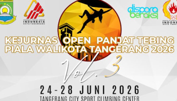 Sudah Dibuka Pendaftaran Kejurnas Opean Panjat Tebing Piala Walikota Tangerang Vol 3