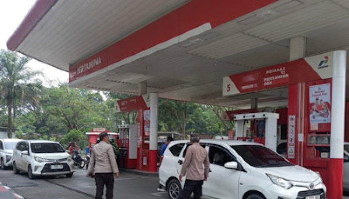 Polsek Panongan Monitoring Ketersediaan BBM Pastikan Stok Aman