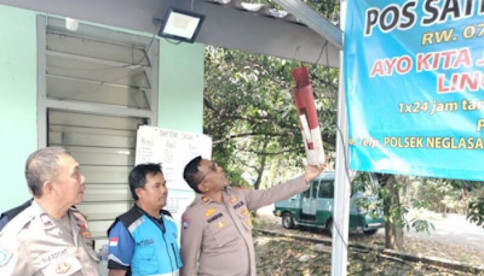 Polres Metro Tangerang Kota Nilai Pos Satkamling Bantu Keamanan Lingkungan