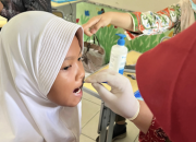 Puskesmas Batusari Deteksi Plak dan Pemberian Varnish ke Siswa SD