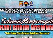 Hari Buruh Nasional, Polda Tegaskan Komitmen Banten Aman
