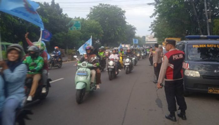 May Day di Tangerang Kondusif, Petugas Lakukan Pengamanan dan Pengawalan
