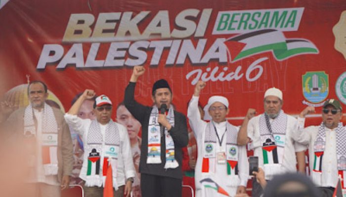 Aksi Bersama Palestina, UZR Ajak Warga Tetap Teguh Beri Dukungan