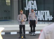Polisi Jaga Gereja di Tangerang Kota Saat Perayaan Isa Almasih