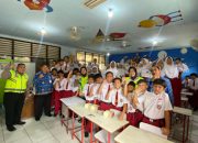 Cegah Bullying dan Tertib Berlalu Lintas Sejak Dini, Satlantas Polres Metro Tangerang Kota Sambangi Sekolah
