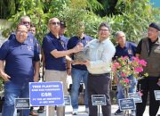 CSR PT YKK AP Indonesia Tanam Pohon di Kantor KONI Kabupaten Tangerang
