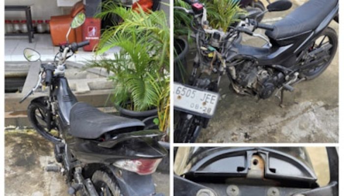 Polisi Gerebek Kontrakan Pelaku Curanmor, Kunci T hingga Plat Nomor Disita