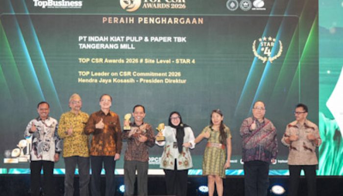 Perkuat Kontribusi Sosial dan Lingkungan, Lima Unit Usaha APP Group Raih TOP CSR Awards 2026