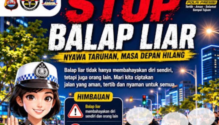 Polda Banten Imbau Stop Balap Liar Demi Keselamatan Bersama