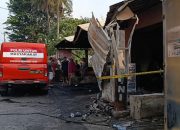 Polsek Cikupa Cek TKP Kebakaran Bengkel di Cikupa, Satu Meninggal