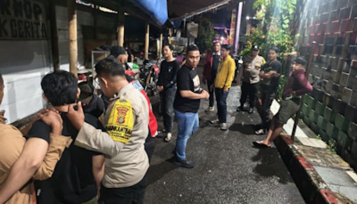 Nongkrong Dini Hari, Dua Pemuda Diamankan Bawa Ganja