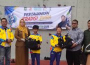 Ketum FPTI dan ‘Bapak Asuh’ Panjat Tebing Kota Tangerang Lepas Atlet ke Ajang Popda