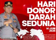Hari Donor Darah Sedunia, Polda Banten Dorong Kepedulian Kemanusiaan