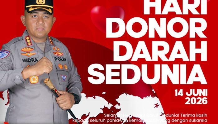 Hari Donor Darah Sedunia, Polda Banten Dorong Kepedulian Kemanusiaan