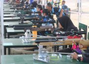Cabor Menembak Kabupaten Tangerang Peringkat Teratas di Popda XII