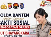 Sambut Hari Bhayangkara Ke-80, Cek Kesehatan Gratis di Polda Banten