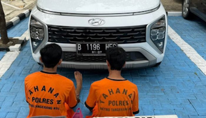 Curi Mobil Tetangga, Polisi Tangkap Pelaku Kurang dari Sejam