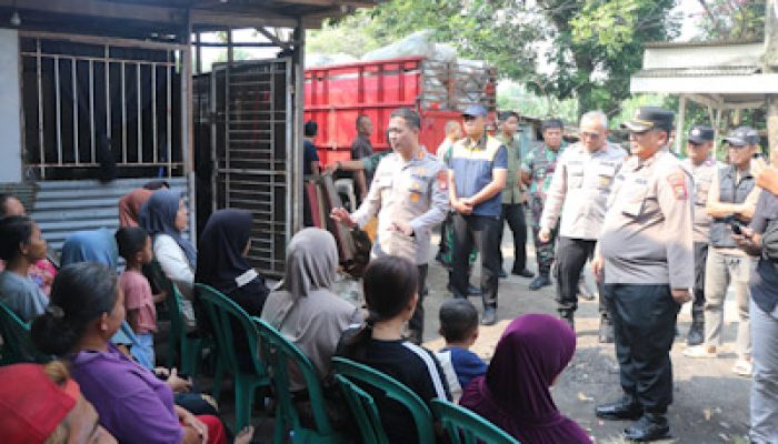 Temui warga di Slum Area, Kapolres: Implementasi Jaga Warga di Kota Tangerang