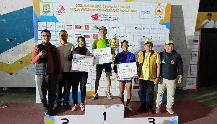 Ketua KONI Tutup Kejurnas Open Panjat Tebing Piala Wali Kota Tangerang 2026 Vol 3