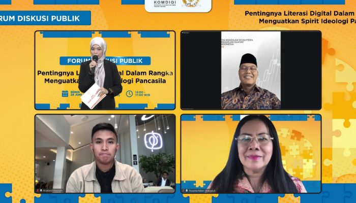 Komdigi dan DPR RI Tegaskan Literasi Digital sebagai Kunci Menguatkan Spirit Ideologi Pancasila di Era Digital