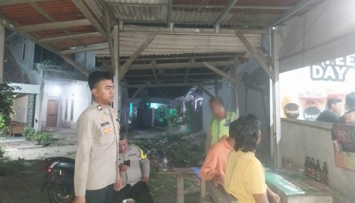 Polsek Tigaraksa Bubarkan Sekelompok Warga Mengganggu Ketertiban