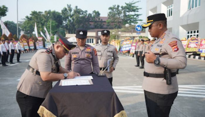 Rotasi Pejabat Polresta Tangerang, Kapolres: Organisasi Harus Menjawab Tantangan