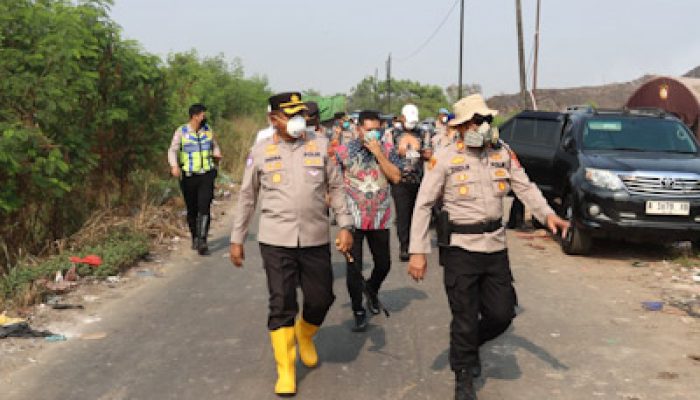 Polresta Tangerang Prioritaskan Keselamatan Warga dan Penanggulangan, Dampak Kebakaran TPA Jatiwaringin