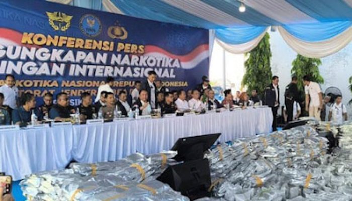 ​BNN Gerebek Gudang 3,37 Ton Narkoba dari Thailand di Gresik