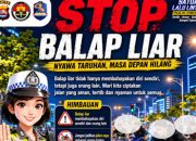 Polda Banten Edukasi Bahaya Balap Liar