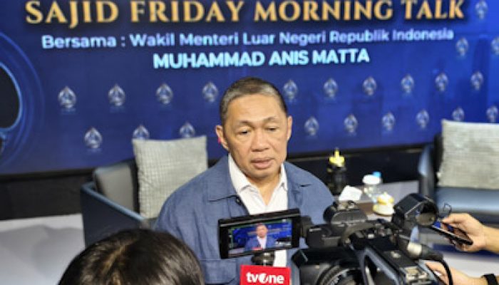 Di Forum Sajid, Wamenlu RI: Israel Alami Penurunan Kepercayaan Dunia