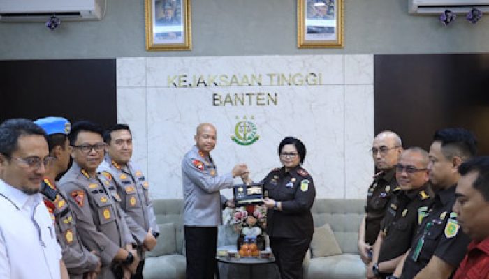 Polda Banten Kunjungi Kejati Banten Pererat Sinergi Aparat Penegak Hukum