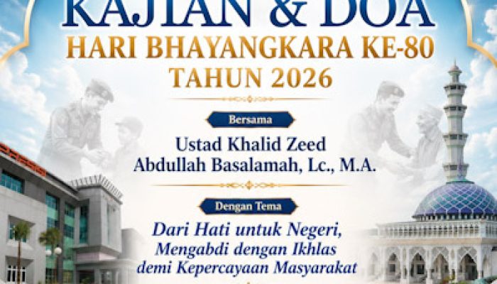 Peringatan Hari Bhayangkara Ke-80, Polresta Tangerang laksanakan Kajian dan Doa