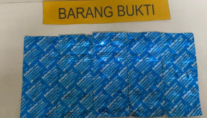 Jual Obat Keras Tanpa Izin, Seorang Pria Diamankan