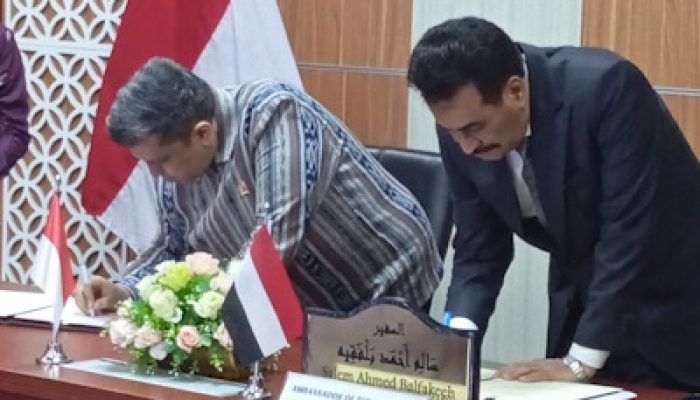 Indonesia- Yaman teken MoU Penjaminan Produk Halal
