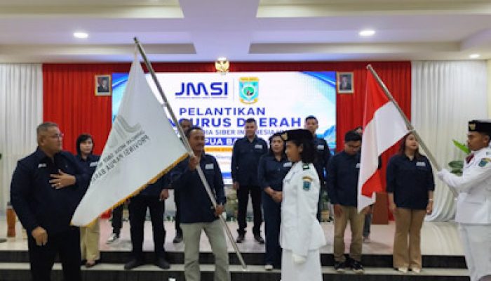 Ketum JMSI Pusat Resmi Lantik Pengurus JMSI Papua Barat