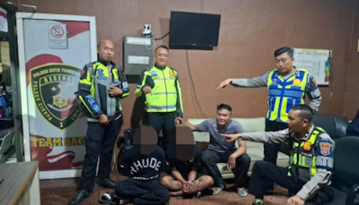 Blue Light Patrol Satlantas Polresta Tangerang Gagalkan Aksi Curanmor