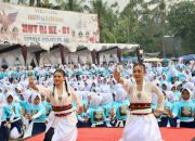 Ribuan Warga Ikuti Tari Kolosal di Festival Gabrugan