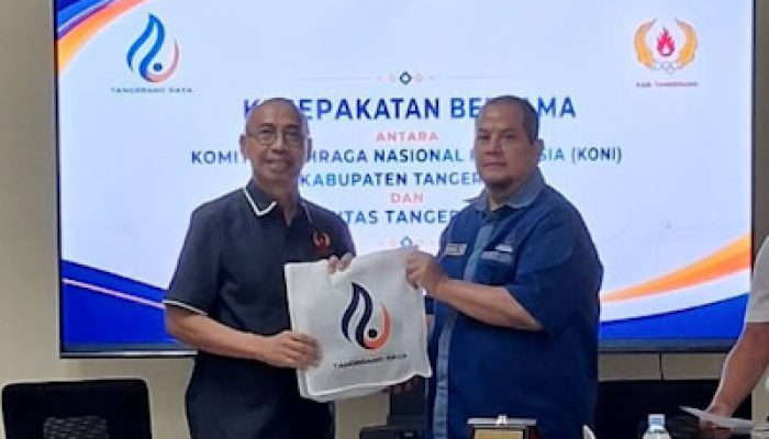 KONI Kabupaten Tangerang Gandeng Untara Bina Atlet Berprestasi