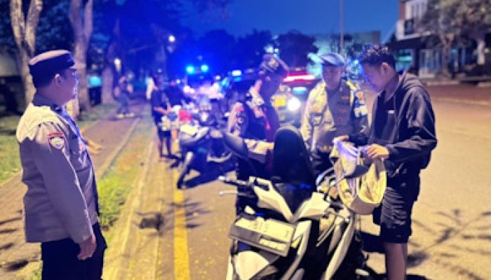 Polsek Kelapa Dua Operasi Cipkon Cegah Aksi Kriminal