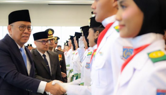 50 Paskibraka Tangerang Selatan Dikukuhkan